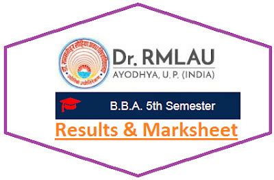 Dr. RML Awadh University Result 2024.